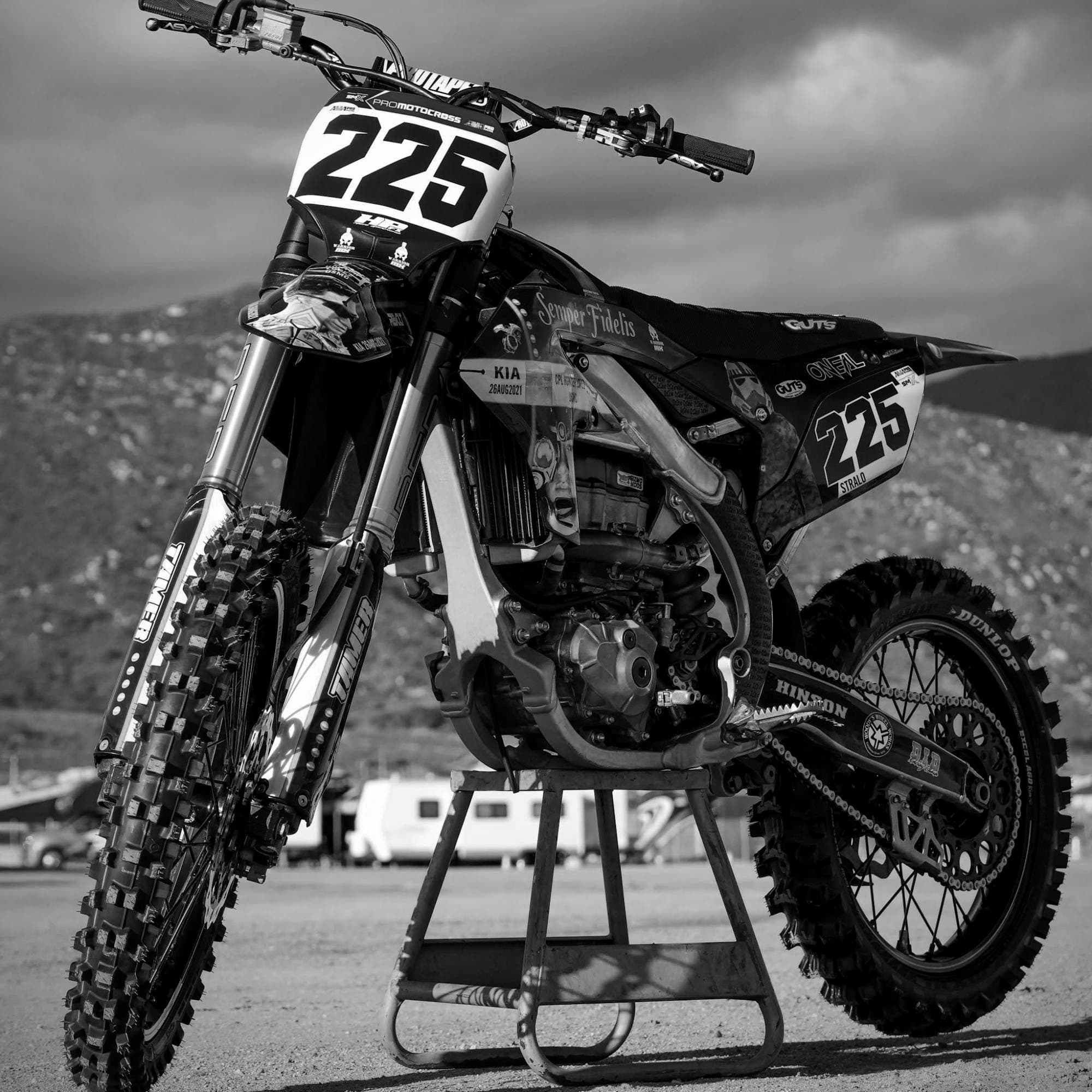A Warrior MX tribute bike